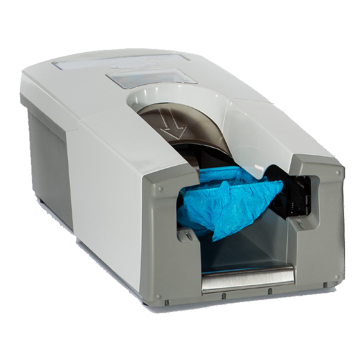 Light and Easy To Use Free Shoe Cover CCM Full Automatic Shoe Cover Dispener Small 