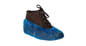 Shoe Cover SCMPE825 is lightweight, has a waterproof elastic band for a secure fit, and is one size fits all.