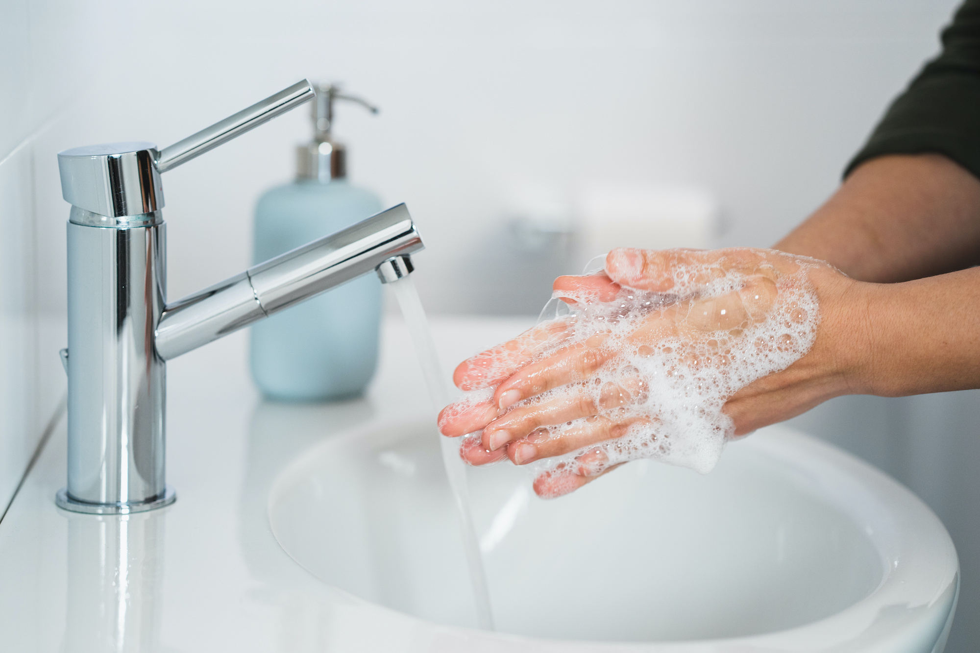 The history of handwashing properly.